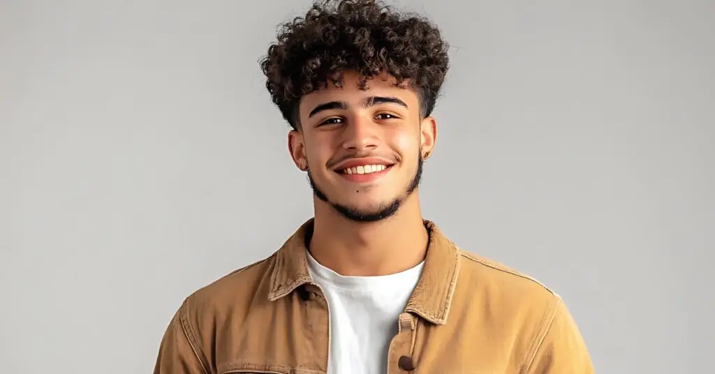 Image of a young man holding a laptop representing someone who has gone to Graceworks Training Center and got job skills, resume lessons, interview prep, and more to help get a job.